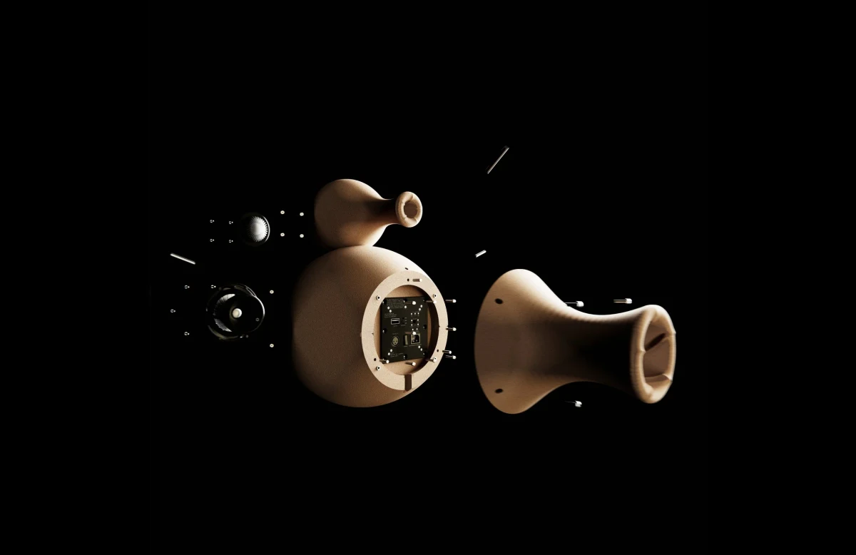 Product visualization: Econik Speakers - 1851 Design