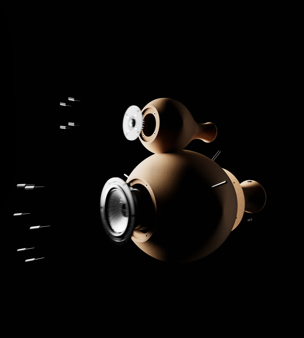 Product visualization: Econik Speakers - 1851 Design