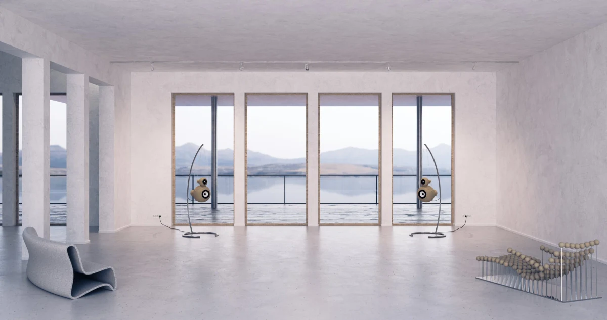 Product visualization: Econik Speakers - 1851 Design