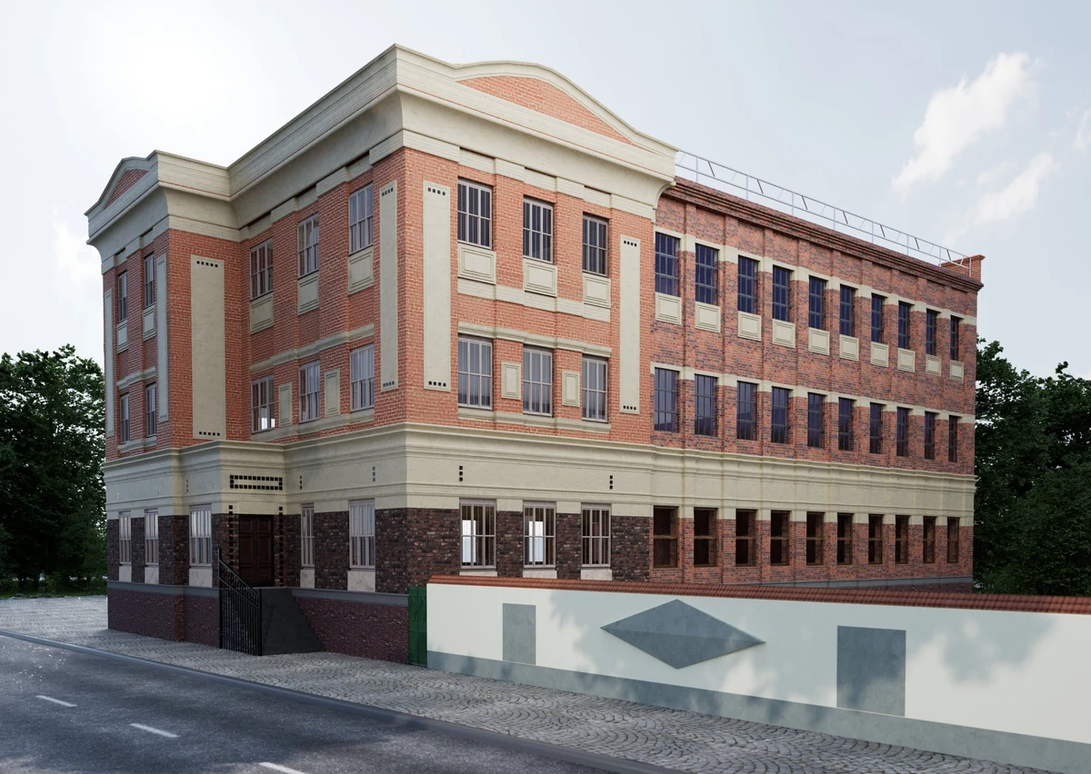 Exterior visualization: Shared Human Business - Shared Human Business